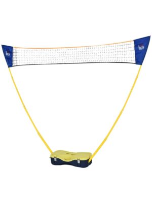 Badmintonnetz mit 4 Schlägern